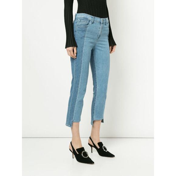 J Brand Women's Ruby High Rise Cropped Cigarette Jeans Size 25 NWT $248 - Picture 2 of 11